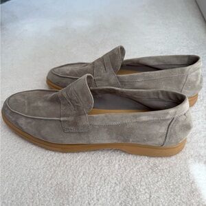 Olliver Grey Men’s Suede Shoes